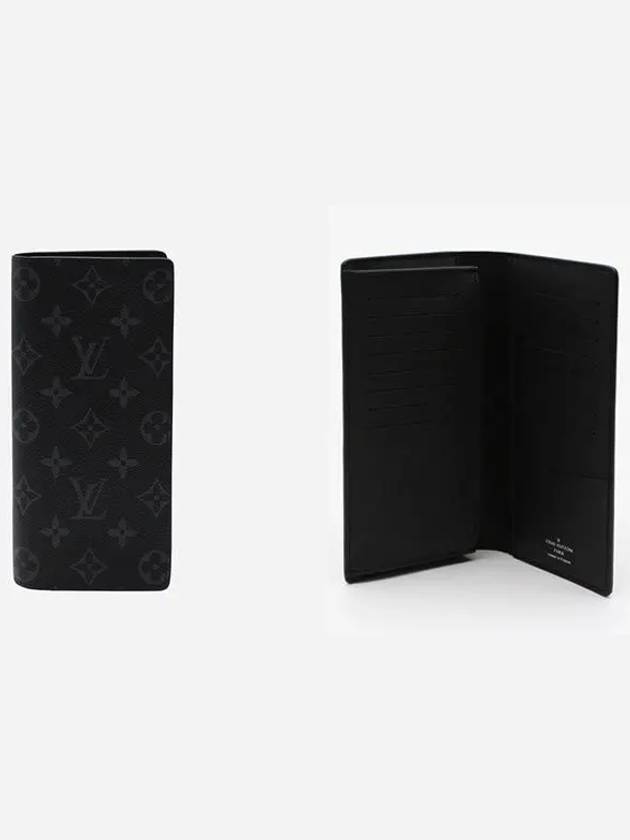 Brazza Wallet Monogram Eclipse - LOUIS VUITTON - BALAAN 4