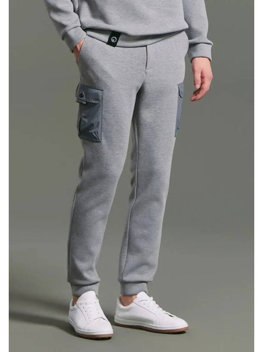 Online Exclusive Men s Cushioned Out Pocket Cargo Jogger Pants Melange Gray - CLEVELAND GOLF - BALAAN 2