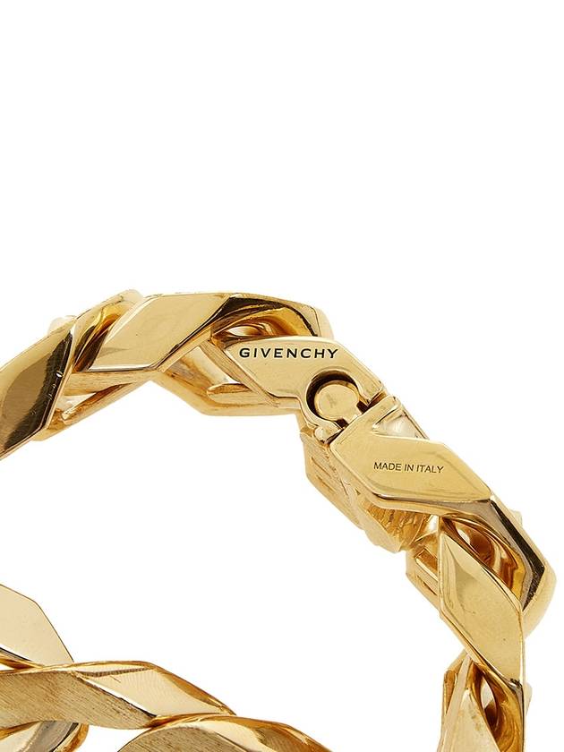 G Chain Twist Bracelet Gold - GIVENCHY - BALAAN.