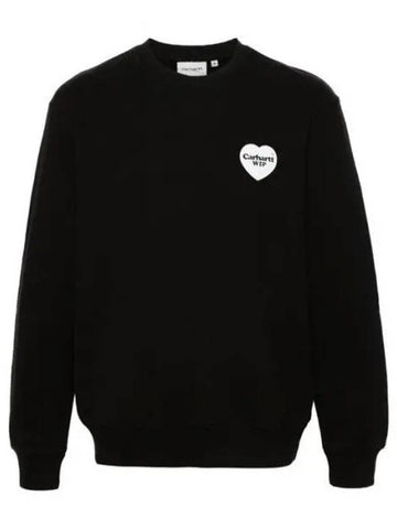 WIP I033246 0D2 Heart Bandana Logo Sweatshirt 270197 1037218 - CARHARTT - BALAAN 1