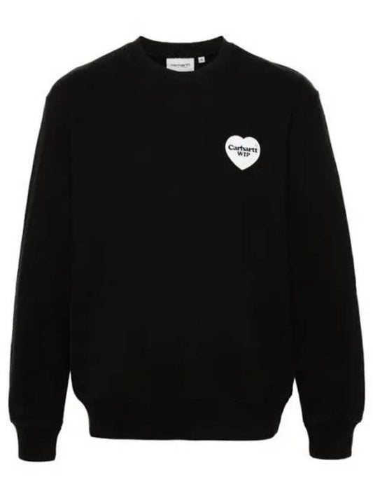 WIP I033246 0D2 Heart Bandana Logo Sweatshirt 1037218 - CARHARTT - BALAAN 1