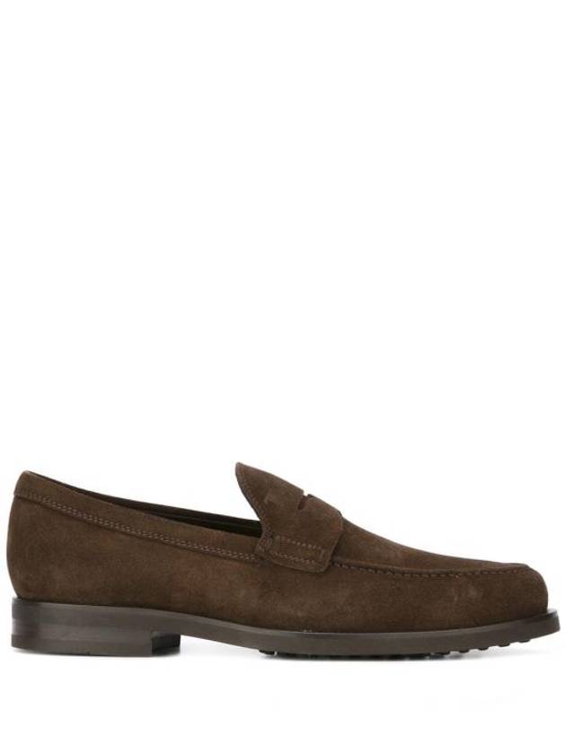 Mocassino Classic Suede Loafers Brown - TOD'S - BALAAN 2