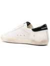 Superstar Distressed Suede-Trimmed Leather And Mesh Sneakers Off White - GOLDEN GOOSE - BALAAN 3