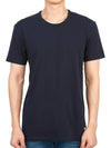 Logo Patch Short Sleeve T-Shirt Navy - PAUL SMITH - BALAAN 2