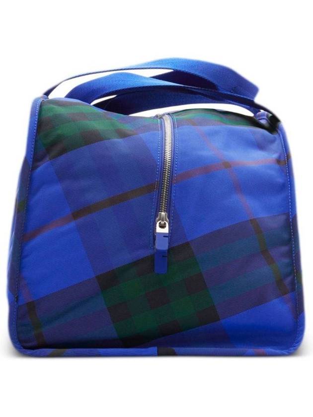 Shield Medium Duffel Bag Blue - BURBERRY - BALAAN 4