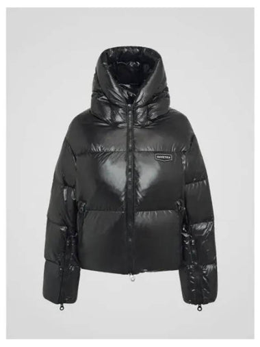 Bellatrix matte black women s down jacket - DUVETICA - BALAAN 1