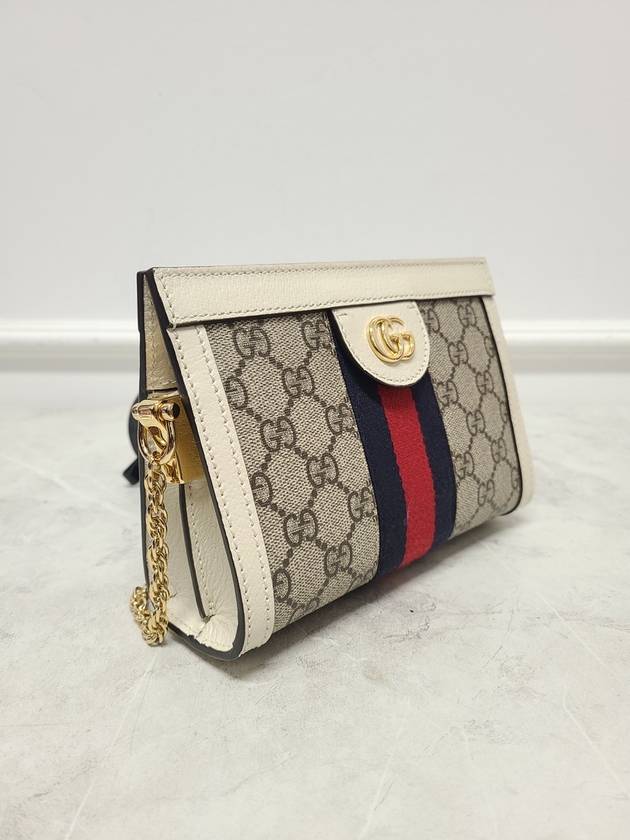 White Ophidia GG mini chain shoulder bag - GUCCI - BALAAN 2