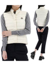 Liane Down Vest White - MONCLER - BALAAN 2