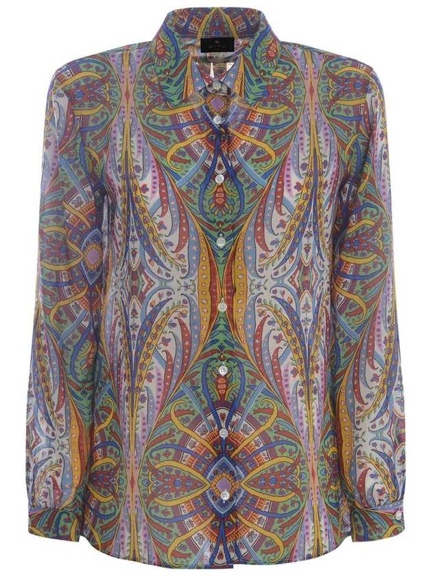 Etro Shirt  "Bouquet" - ETRO - BALAAN 1