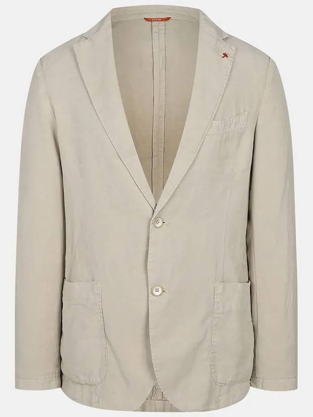 Men's casual hemp blend jacket MMJAM5T60 270 - AT.P.CO - BALAAN 1