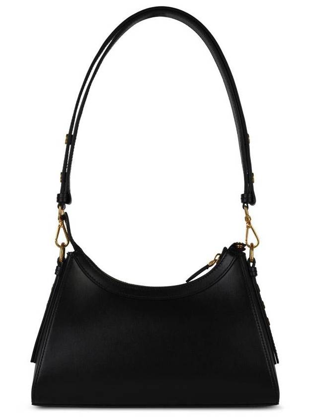 Balmain 'Hobo B-Buzz' Black Leather Bag - BALMAIN - BALAAN 3