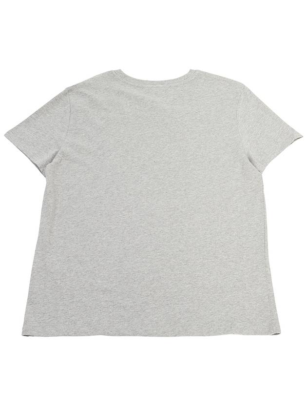 Black VPC Logo Short Sleeve T-Shirt Light Grey - A.P.C. - BALAAN 3