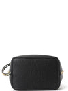 Rockstud Grain Calfskin Bucket Bag Black - VALENTINO - BALAAN 5