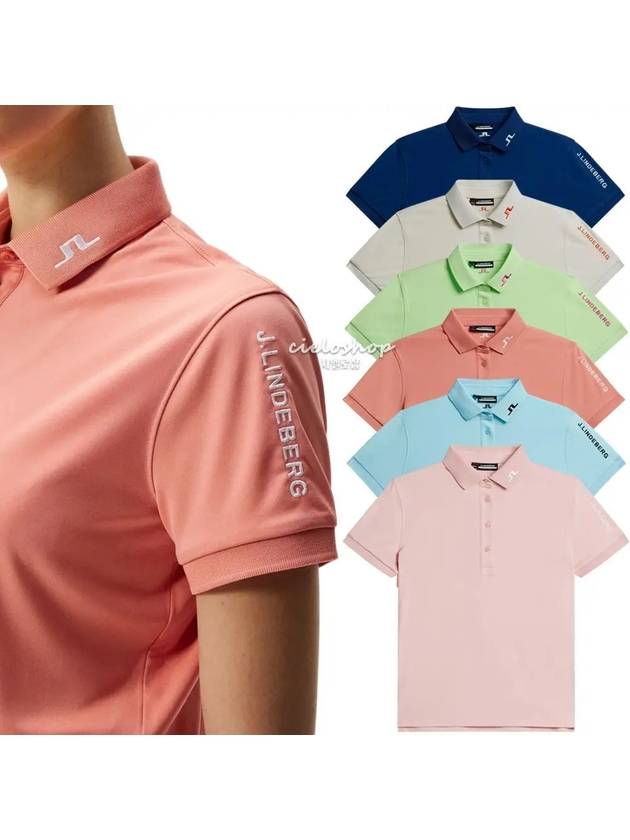 Tour Tech Golf Short Sleeve T-Shirt - J.LINDEBERG - BALAAN 1