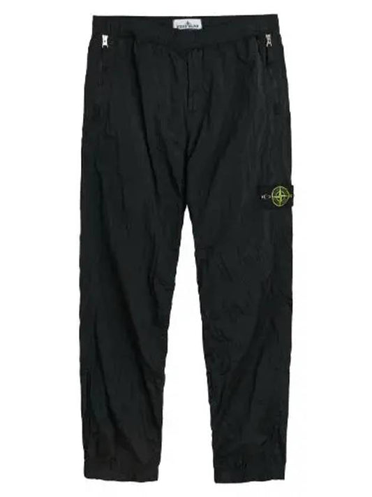 Wappen Patch Nylon Metal Jogger Pants Black - STONE ISLAND - BALAAN 2