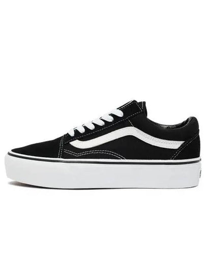 Old School Platform Low Top Sneakers Black - VANS - BALAAN 2