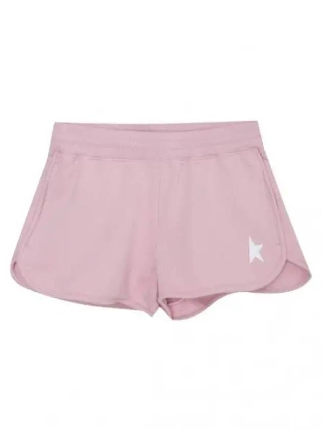 Star Collection White Pink Diana Short Pants Women s Shorts - GOLDEN GOOSE - BALAAN 1