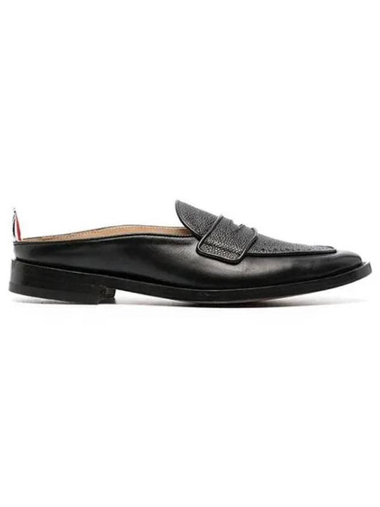 Varsity Grain Leather Penny Loafer MFL103A 06257 001 - THOM BROWNE - BALAAN 2