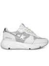 Running Sole Low Top Sneakers White Silver - GOLDEN GOOSE - BALAAN 2