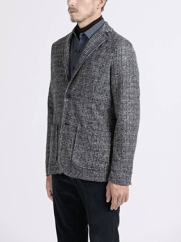 Made In Italy Blue Check Jacket F ICJK50 - PANICALE - BALAAN 4