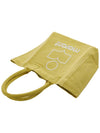 Yenky Embroidered Logo Shopper Tote Bag Yellow - ISABEL MARANT - BALAAN 5