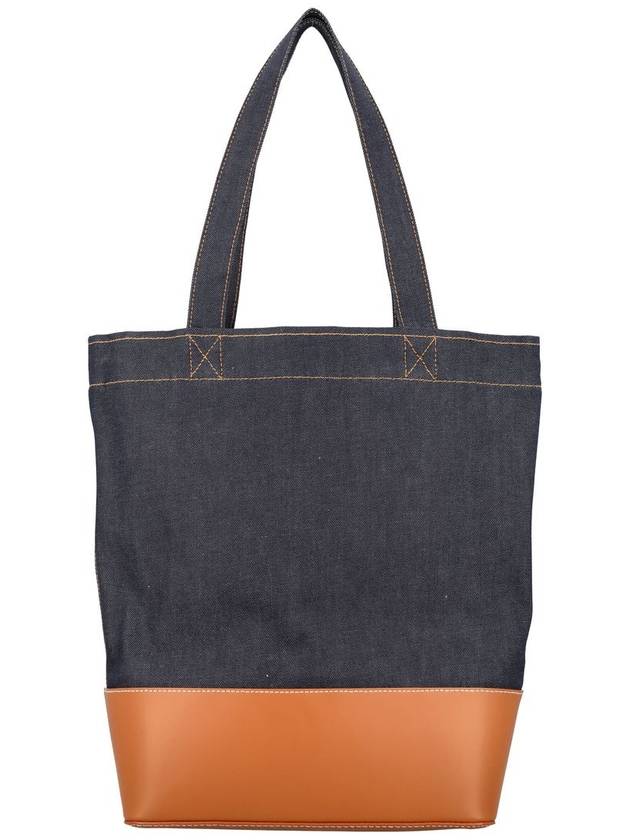 Logo Denim Axelle Tote Bag Navy - A.P.C. - BALAAN 5