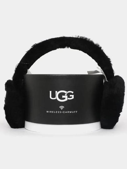 Sheepskin Wireless Earmuff Fleece Women Earmuffs 21347 BLK - UGG - BALAAN 2