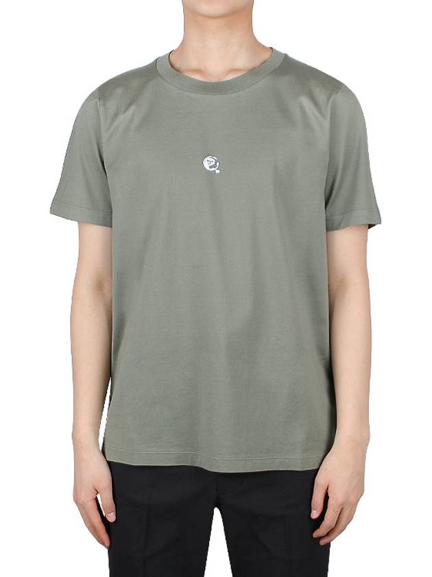 Shadow Project Logo Short Sleeve T-Shirt Green - STONE ISLAND - BALAAN 3