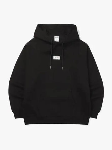 Diadora comfy brushed hooded sweatshirt BLACK - DIADORA - BALAAN 1