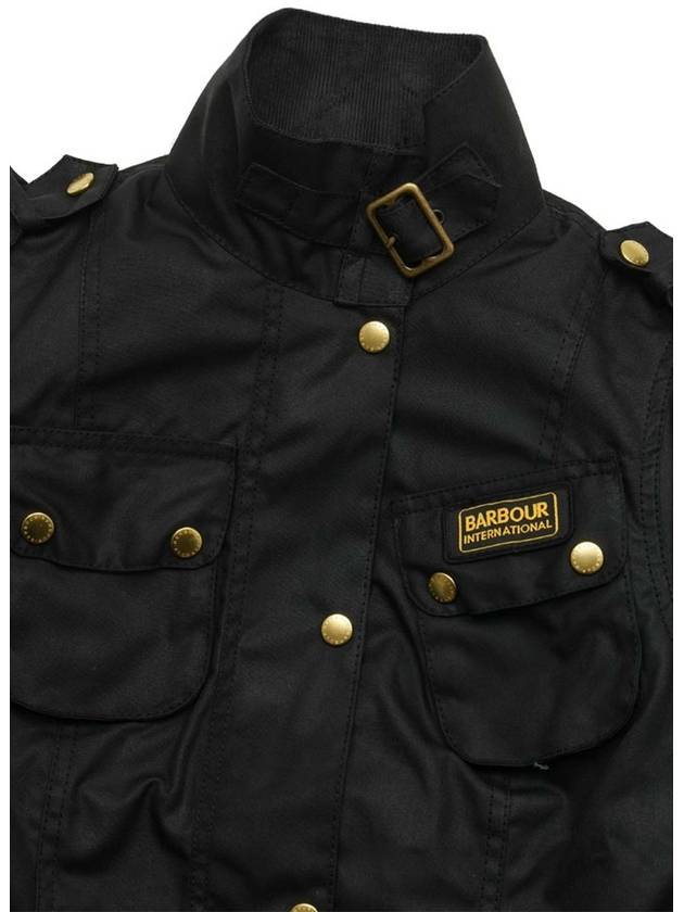 International Original Wax Jacket Black - BARBOUR - BALAAN 4