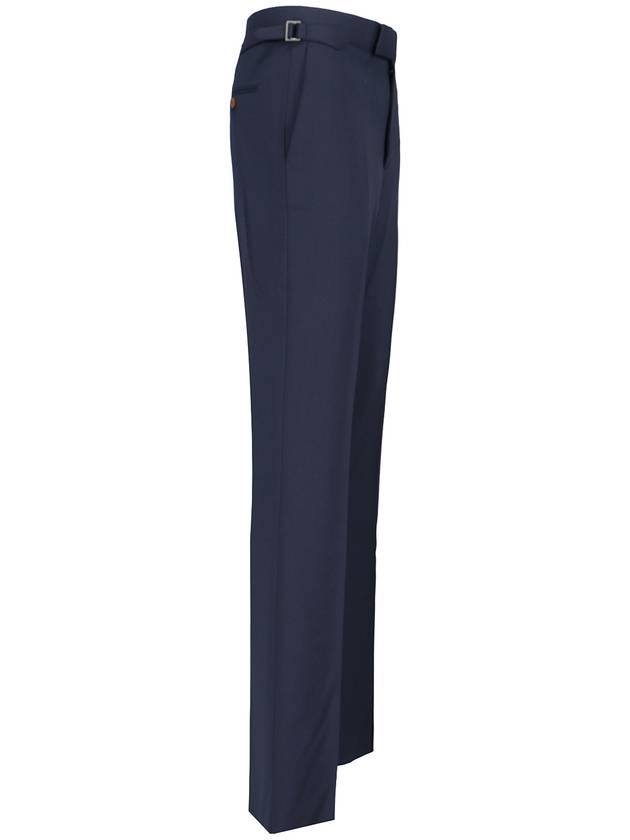 Men's Cotton Straight Pants Navy - VIVIENNE WESTWOOD - BALAAN 4