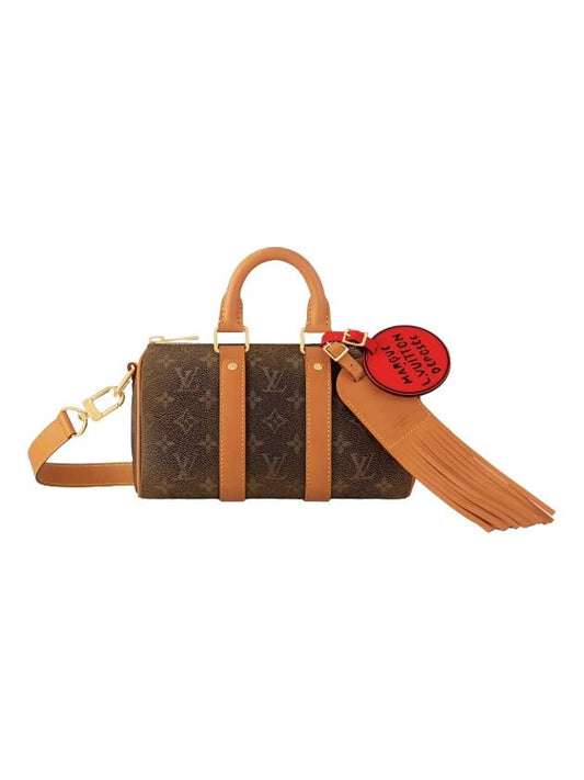 Keepall Bandouliere 25 Tote Bag Brown - LOUIS VUITTON - BALAAN 1