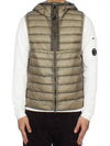 D.D. Shell Goggles Down Vest Beige - CP COMPANY - BALAAN 8