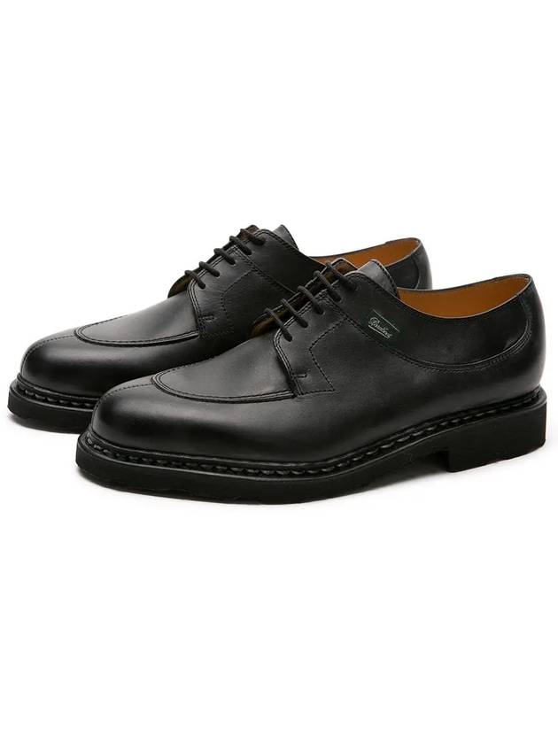 Avignon Griff Noire Lis Noir Derby Shoes - PARABOOT - BALAAN 2