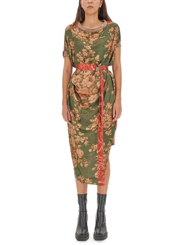 Tissue Midi Dress Multicolour - VIVIENNE WESTWOOD - BALAAN 2