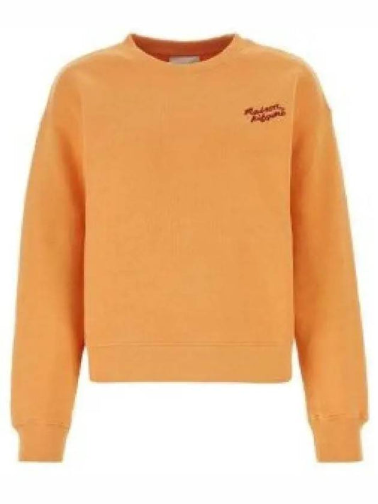 Handwriting Comfort Sweatshirt Orange - MAISON KITSUNE - BALAAN 2