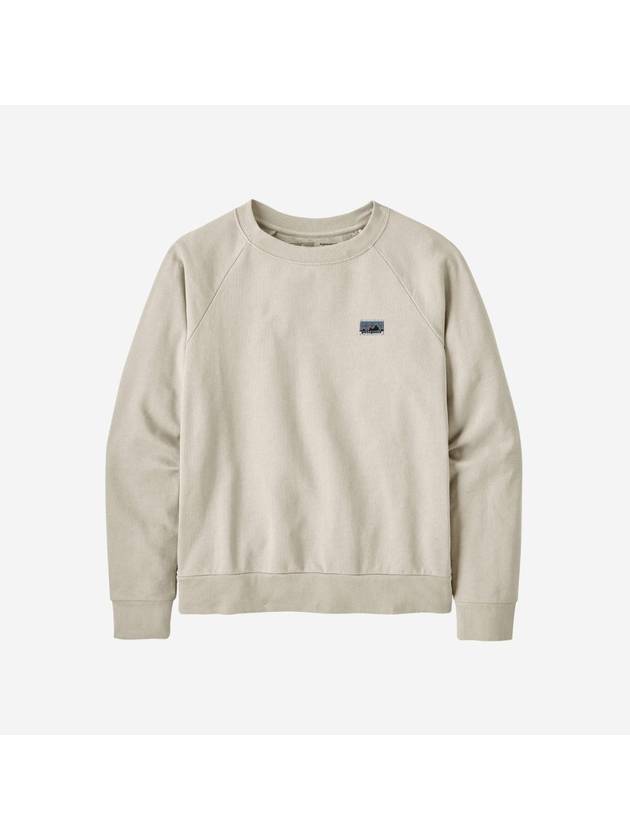 Regenerative Organic Cotton Sweatshirt Wool White - PATAGONIA - BALAAN 2