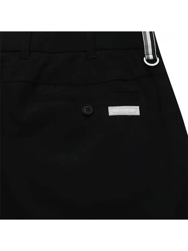 Punching Mix Tricoat Pants 5103GZWNBLACK - BLACK&WHITE - BALAAN 4