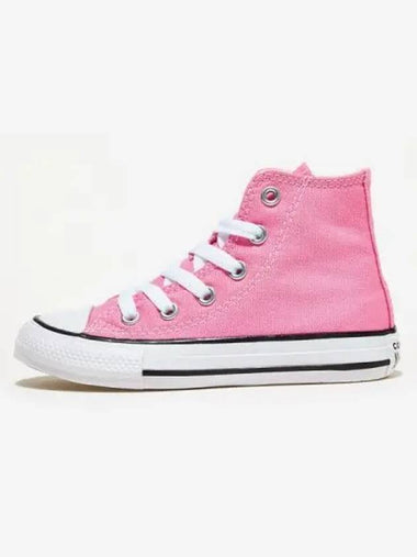 Kids Children Toddler Running Shoes Slip on Height elevating Sneakers Chuck Taylor All Star Classic Pink High - CONVERSE - BALAAN 1