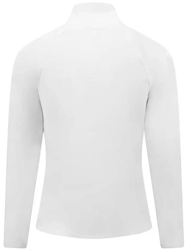 Women's Sun Shield Silky Tech Base Layer Nylon Long Sleeve T-Shirt White - G/FORE - BALAAN 4