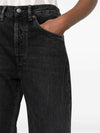 High Rise Loose Fit Jeans Black - ACNE STUDIOS - BALAAN 4