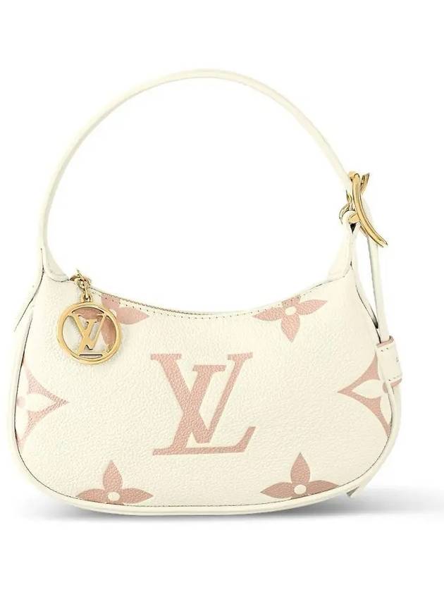 Mini Moon Bi-Color Monogram Empreinte Leather Shoulder Bag Cream - LOUIS VUITTON - BALAAN 2