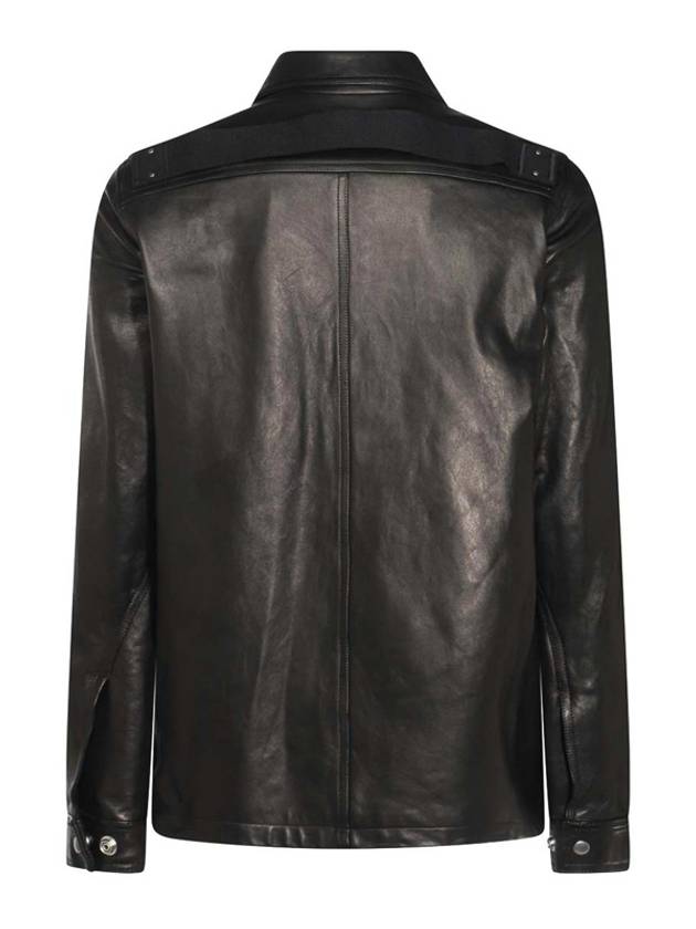 Leather Jacket RU02D6766LNV09 - RICK OWENS - BALAAN 2