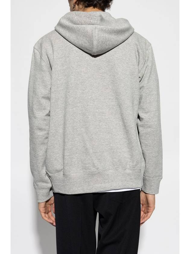 Comme Des Garçons Play Zip-up Sweatshirt, Unisex, Grey - COMME DES GARCONS PLAY - BALAAN 7