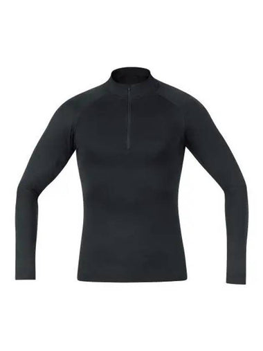 GOREWEAR M Base Layer Thermo Turtleneck Black Men s Brushed Long Sleeve Half Zip Up - GOGORR - BALAAN 1