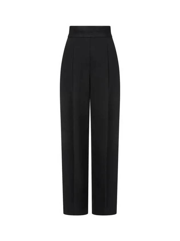 Logo banding one chin pleated pants black 270396 - ALEXANDER WANG - BALAAN 1