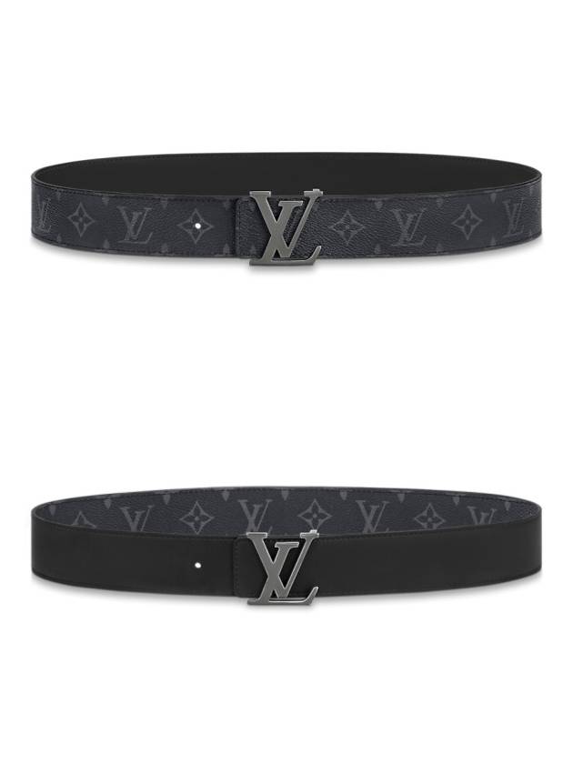 LV Initial 40MM Reversible Leather Belt Black 90CM - LOUIS VUITTON - BALAAN 2