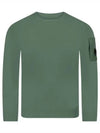 Cotton Crepe Knit Top Green - CP COMPANY - BALAAN 2