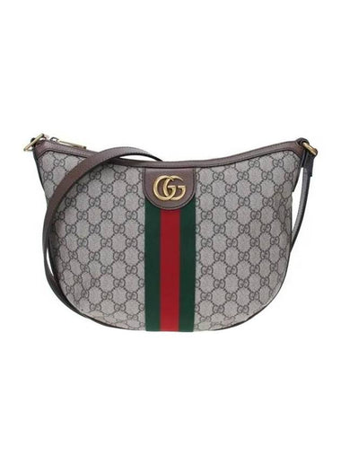 Ophidia GG Small Shoulder Bag Beige Ebony - GUCCI - BALAAN 1