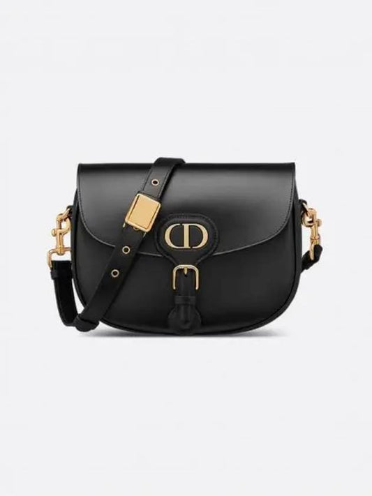 Bobby Calfskin Medium Shoulder Bag Black - DIOR - BALAAN 2